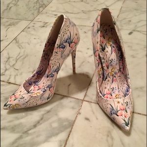 Floral ALDO heels